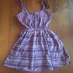 Cut out pink and purple dress size small